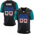 Jacksonville Jaguars #88 Allen Hurns Elite Black Alternate USA Flag Fashion NFL Jersey