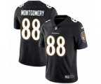 Baltimore Ravens #88 Ty Montgomery Black Alternate Vapor Untouchable Limited Player NFL Jersey