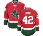 Montreal Canadiens #42 Dominic Moore Authentic Red New CD NHL Jersey
