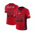 Kansas City Chiefs #50 Justin Houston Limited Red Rush Drift Fashion NFL Jersey