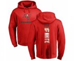 Tampa Bay Buccaneers #45 Devin White Red Backer Pullover Hoodie