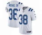 Indianapolis Colts #38 Christine Michael Sr White Vapor Untouchable Limited Player Football Jersey