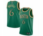 Boston Celtics #6 Bill Russell Authentic Green Basketball Jersey - 2019-20 City Edition