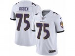 Baltimore Ravens #75 Jonathan Ogden Vapor Untouchable Limited White NFL Jersey