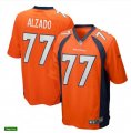 Denver Broncos Retired Player #77 Lyle Alzado Nike Orange Vapor Untouchable Limited Jersey