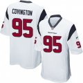 Houston Texans #95 Christian Covington Game White NFL Jersey