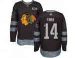 Chicago Blackhawks #14 Richard Panik Black 1917-2017 100th Anniversary Stitched NHL Jersey