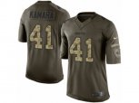 New Orleans Saints #41 Alvin Kamara Limited Green Salute to Service NFL Jersey