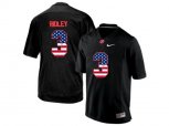 2016 US Flag Fashion Men's Alabama Crimson Tide Calvin Ridley #3 College Football Limited Jersey - Blackout