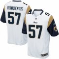 Los Angeles Rams #57 John Franklin-Myers Game White NFL Jersey