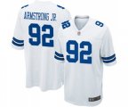 Dallas Cowboys #92 Dorance Armstrong Jr. Game White Football Jersey