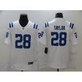 Indianapolis Colts #28 Jonathan Taylor White Nike Royal Limited Jersey