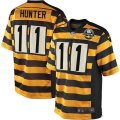 Pittsburgh Steelers #11 Justin Hunter Limited Yellow Black Alternate 80TH Anniversary Throwback NFL Jersey