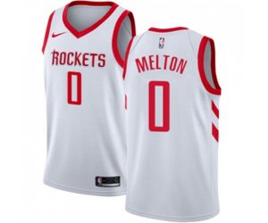 Houston Rockets #0 De\'Anthony Melton Authentic White Basketball Jersey - Association Edition
