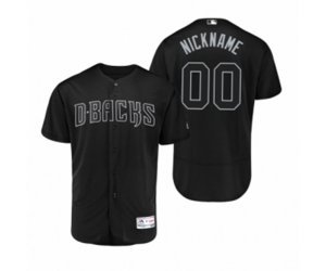 Arizona Diamondbacks Custom Black 2019 Players\' Weekend Nickname Authentic Jersey