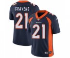 Denver Broncos #21 Su'a Cravens Navy Blue Alternate Vapor Untouchable Limited Player Football Jersey