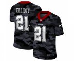 Dallas cowboys #21 Elliott 2020 Camo Salute to Service Limited