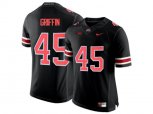 2016 Ohio State Buckeyes Archie Griffin #45 College Football Limited Jersey - Blackout