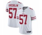 San Francisco 49ers #57 Dre Greenlaw White Vapor Untouchable Limited Player Football Jersey