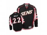 Ottawa Senators #22 Chris Kelly Authentic Black Third NHL Jersey