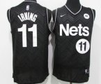 Brooklyn Nets #11 Kyrie Irving Black Jersey