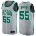 Boston Celtics #55 Greg Monroe Swingman Gray NBA Jersey - City Edition