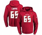 Tampa Bay Buccaneers #65 Alex Cappa Red Name & Number Pullover Hoodie
