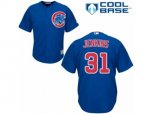 Chicago Cubs #31 Fergie Jenkins Replica Royal Blue Alternate Cool Base MLB Jersey
