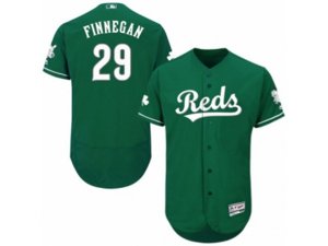 Cincinnati Reds #29 Brandon Finnegan Green Celtic Flexbase Authentic Collection MLB Jersey