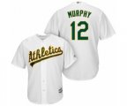 Oakland Athletics Sean Murphy Replica White Home Cool Base Baseball Player Jersey