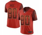 San Francisco 49ers #80 Jerry Rice Limited Red City Edition Football Jersey