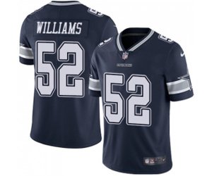 Dallas Cowboys #52 Connor Williams Navy Blue Team Color Vapor Untouchable Limited Player Football Jersey