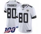Jacksonville Jaguars #80 James O'Shaughnessy White Vapor Untouchable Limited Player 100th Season Football Jersey