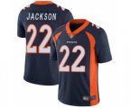 Denver Broncos #22 Kareem Jackson Navy Blue Alternate Vapor Untouchable Limited Player Football Jersey