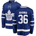 Toronto Maple Leafs #36 Josh Jooris Authentic Royal Blue Home Fanatics Branded Breakaway NHL Jersey