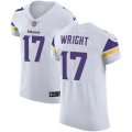 Minnesota Vikings #17 Jarius Wright White Vapor Untouchable Elite Player NFL Jersey