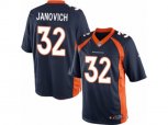 Denver Broncos #32 Andy Janovich Limited Navy Blue Alternate NFL Jersey