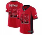 Kansas City Chiefs #42 Anthony Sherman Limited Red Rush Drift Fashion Football Jersey