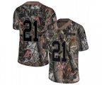 Tampa Bay Buccaneers #21 Justin Evans Limited Camo Rush Realtree Football Jersey
