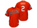 Baltimore Orioles #2 J.J. Hardy 2017 Spring Training Cool Base Stitched MLB Jersey
