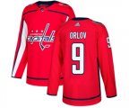 Washington Capitals #9 Dmitry Orlov Premier Red Home NHL Jersey