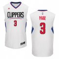 Los Angeles Clippers #3 Chris Paul Authentic White Home NBA Jersey