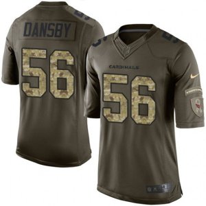 Arizona Cardinals #56 Karlos Dansby Elite Green Salute to Service NFL Jersey