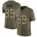 Los Angeles Chargers #99 Joey Bosa Limited Olive Camo 2017 Salute to Service NFL Jersey