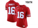 2016 Youth Ohio State Buckeyes J.T. Barrett #16 College Football Limited Jersey - Scarlet