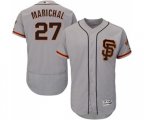 San Francisco Giants #27 Juan Marichal Grey Alternate Flex Base Authentic Collection Baseball Jersey