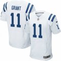Indianapolis Colts #11 Ryan Grant Elite White NFL Jersey