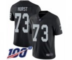Oakland Raiders #73 Maurice Hurst Black Team Color Vapor Untouchable Limited Player 100th Season Football Jersey