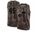 Utah Jazz #45 Donovan Mitchell Swingman Camo Realtree Collection NBA Jersey