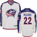 Columbus Blue Jackets #22 Sonny Milano Authentic White Away NHL Jersey